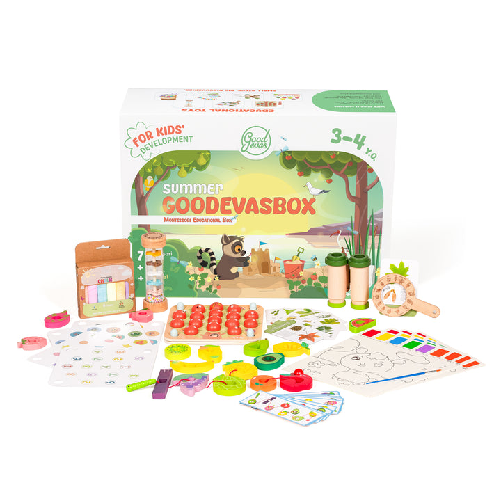 Летен игрален комплект (3–4 години) — GoodevasBox