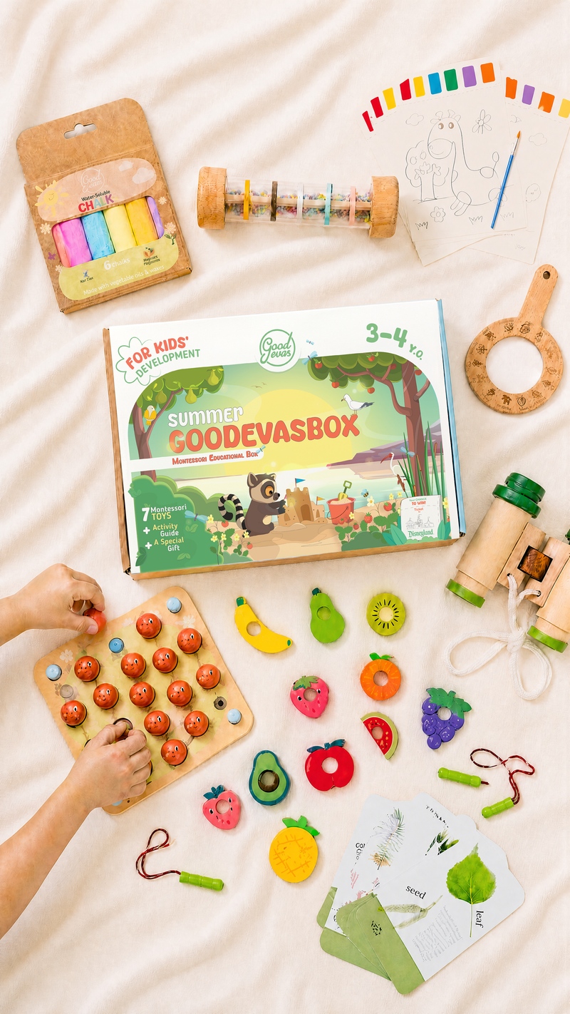 Летен игрален комплект (3–4 години) — GoodevasBox