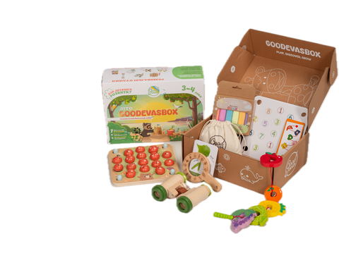 Летен игрален комплект (3–4 години) — GoodevasBox