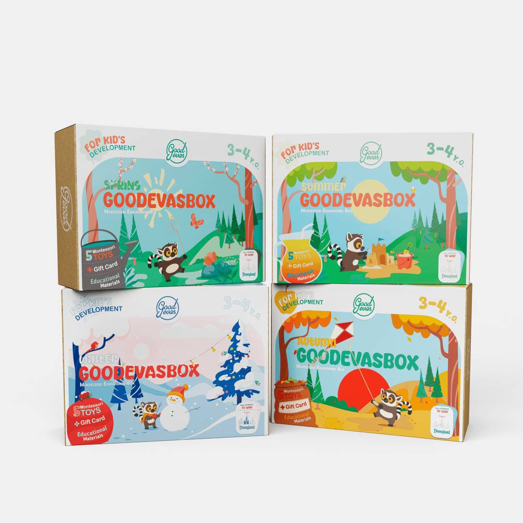 Годишен абонамент за игрални комплекти (3–4 години) — GoodevasBox