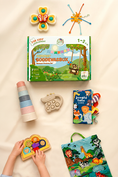 Летен игрален комплект (1–2 години) — GoodevasBox