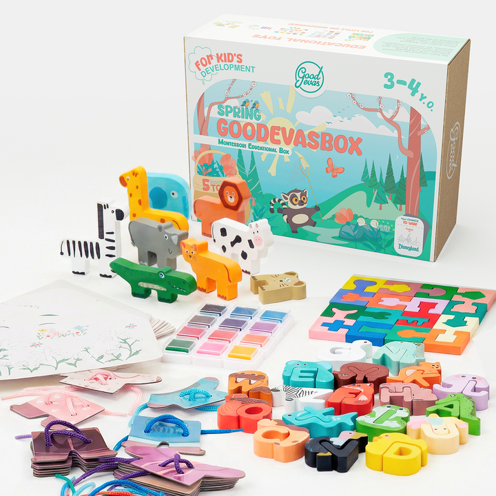 Пролетен игрален комплект (3–4 години) — GoodevasBox